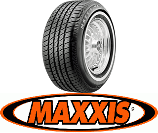 צמיג מקסיס לרכב Maxxis Whitewall MA-1 215/75R15 100S